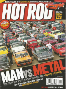 HOT ROD 2011 JAN - WILD CUSTOM VETTE, DRAG WEEK COVERAGE, PROJECT E-ROD*